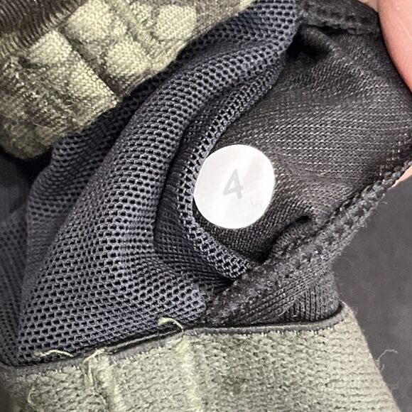 Lululemon Power Y Tank Incognito Camo Green Razor Back Size 4 Athleisure Yoga - Picture 7 of 7